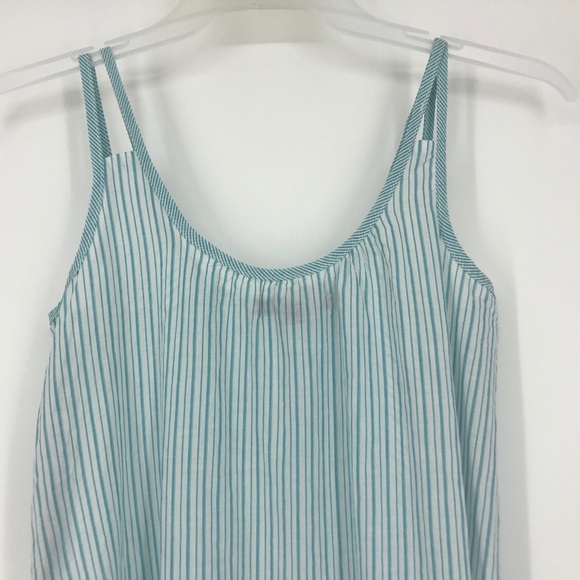 🎉 5/$25 Blue Striped Dress Size S - Picture 7 of 9